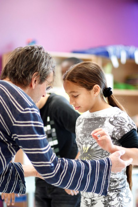 PPS Danse - Atelier Les Chaises en école - © Clémence Ménard
