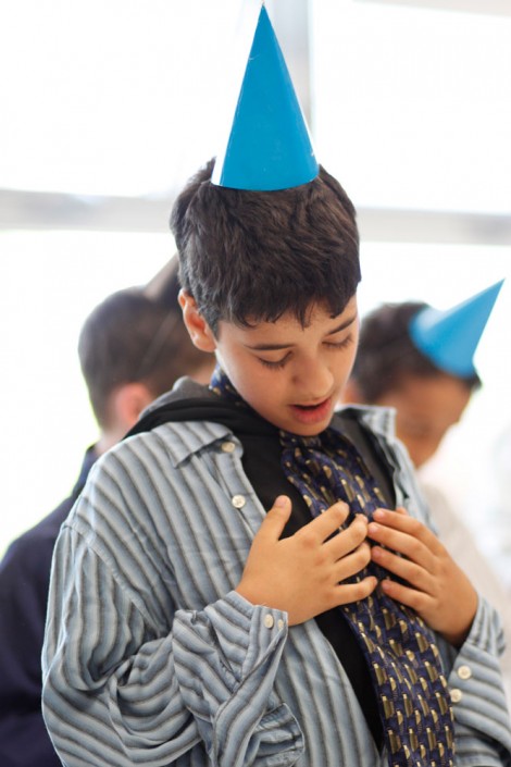 PPS Danse - Atelier Les Chaises en école - "L'orateur" - © Clémence Ménard