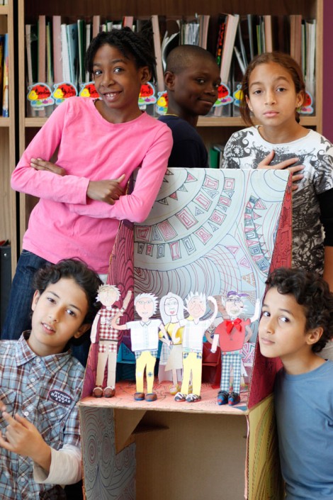PPS Danse - Atelier Les Chaises en école - © Clémence Ménard