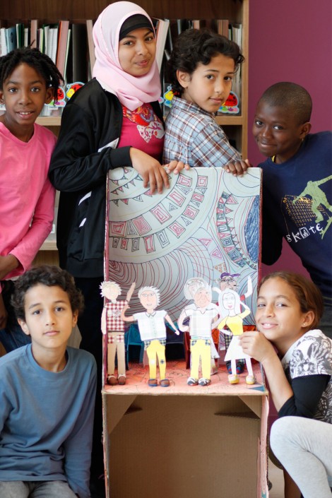 PPS Danse - Atelier Les Chaises en école - © Clémence Ménard